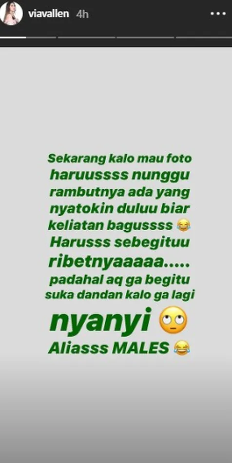 Rela Tunggu Rambut Dicatok