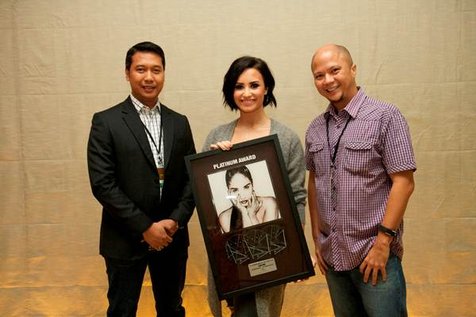 Demi Lovato @foto: Universal Music Indonesia