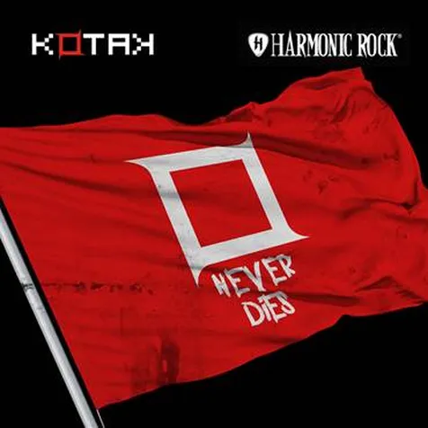 Artwork album 'NEVER DIES' persembahan Kotak. ©WarnerDailyNews