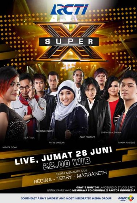 Konser X Factor Indonesia. ©Sony Music