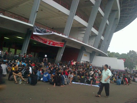 Para Slankers memadati venue konser. ©KapanLagi.com