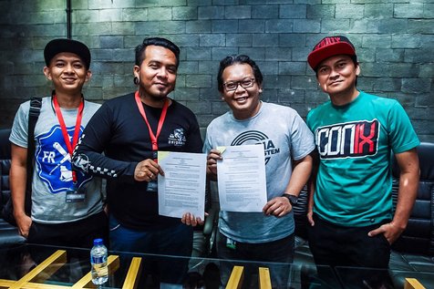 Endank Soekamti jadi brand ambassador CloudKilat © Endank Soekamti Official