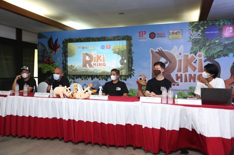 Film animasi 'RIKI RHINO' tembus pasar internasional. (credit: Kapanlagi.com/Fikri Alfi Rosyadi)