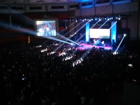 Suasana venue di Malang