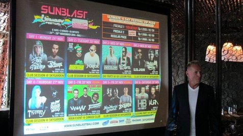 Line Up Sunblast Ultraglow 2014 Bali @ KapanLagi.com®/Mathias