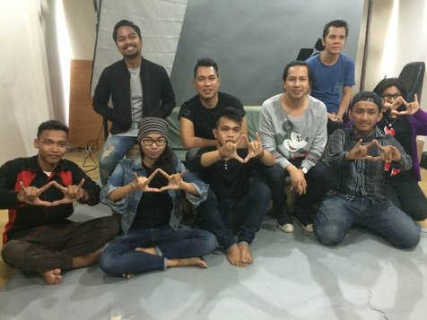 Pasukan Armada selalu beri dukungan total buat band idola mereka © Kapanlagi.com®/Mathias Purwanto