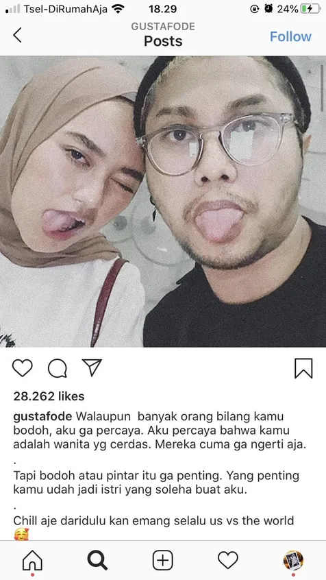 Pembelaan Sang Suami