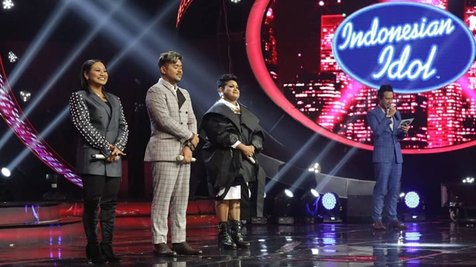 Suasana mendebarkan result show Indonesian Idol. © instagram/indonesianidolid