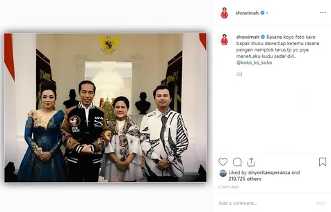 Foto Bareng Presiden Jokowi