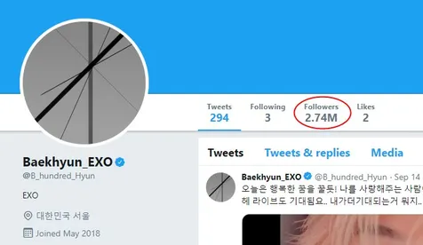 Twitter Baekhyun EXO