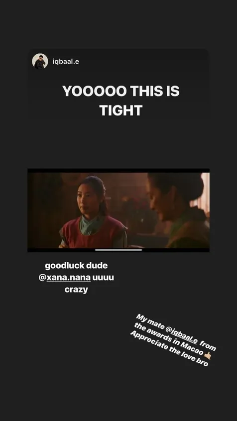 Xana Senang Dengan Dukungan Iqbaal