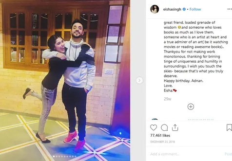 Adnan Bantah Pacaran dengan Eisha