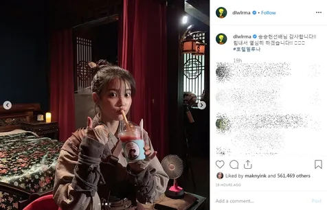 Ngaku 'Presiden Fan Club' IU, Song Seung Hun Kirim Hadiah ke Set 'HOTEL DEL LUNA'