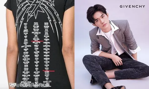 Jackson Yee dan Givenchy