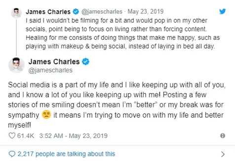Reaksi James