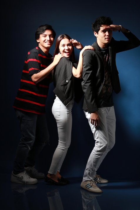 Michelle Ziudith, Jefri Nichol dan Maxime Bouttier © Kapanlagi/Muhammad Akrom Sukarya