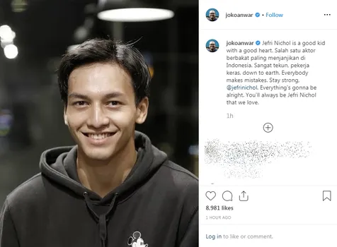 Tanggapan Joko Anwar Soal Jefri Nichol
