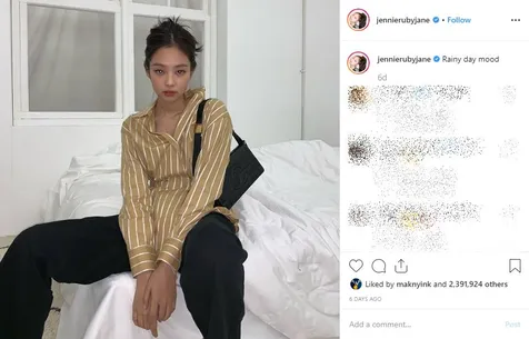Postingan Jennie BLACKPINK