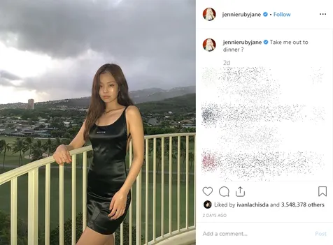 Postingan Jennie BLACKPINK