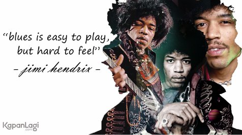 Bisa bayangkan seperti apa dunia ini tanpa Jimi Hendrix? © KapanLagi.com