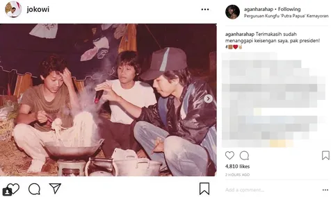 Agan Harahap Bahagia Dapat Perhatian Dari Jokowi