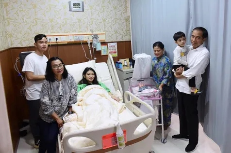 Doa Jokowi untuk Sang Cucu