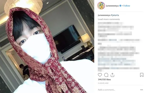 Junhoe Pamer Selfi