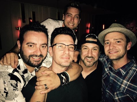 Justin Timberlake, kembali reuni dengan para personel NSync © instagram.com/justintimberlake