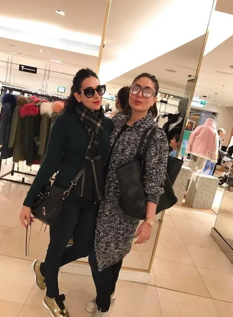 Gaya Kareena dan Karisma kala shopping di London Šinstagram/thereakarismakapoor