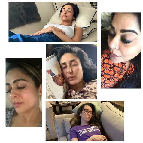 Adu Gaya Pose Tidur
