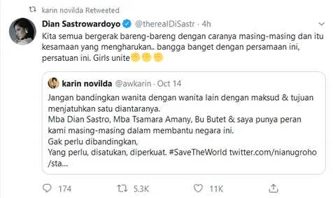 Dian Sastro Dukung Awkarin