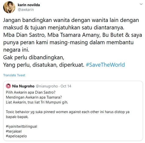 Stop Membandingkan