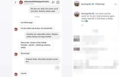 Kevin Aprilio Minta Izin