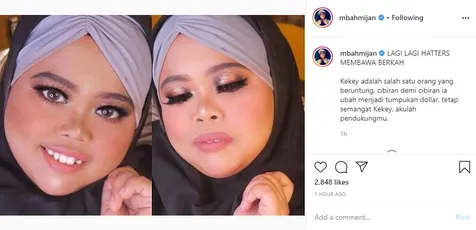 Haters Kekeyi Membawa Berkah