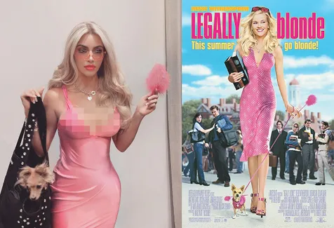 Kim Kardashian Jadi Elle Woods