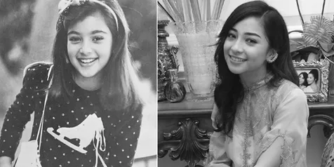 Kim K kecil dan Nikita Willy, bagai pinang dibelah dua / © Istimewa