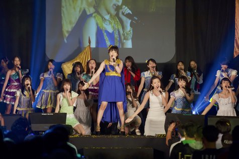 Forever Jeanne d\'Arc, jadi penampilan pertama dari JKT48 Academy kelas A © KapanLagi.com/Djoko Poerwanto