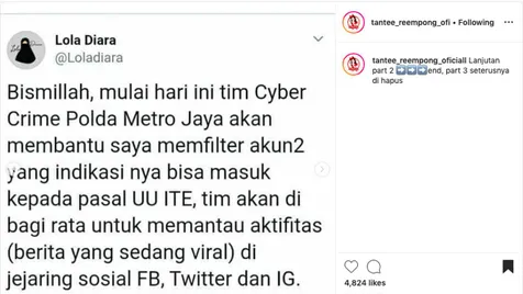 Menyeret Nama Lola Diara