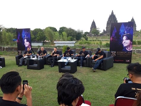 Suasana press-con Yanni Prambanan Orchestra © KapanLagi.com/Mathias Purwanto