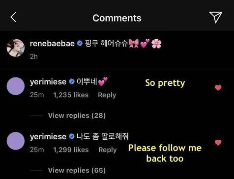 Yeri Minta Follback