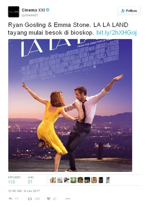 LA LA LAND © Twitter