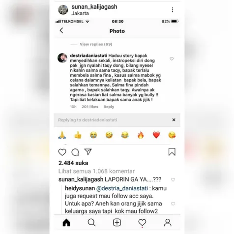istri Sunan Kalijaga Komentar Juga