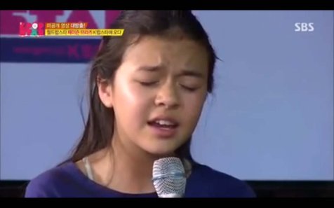 Lee Jin Ah sukses bikin Jason Mraz terdiam oleh suara indahnya ©YouTube.com