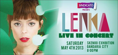 Poster konser Lenka