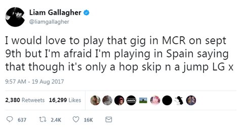 © twitter.com/liamgallagher