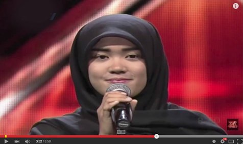 Lili Aulya Rizki © X Factor Indonesia/youtube