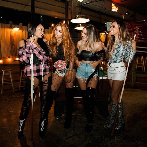 Little Mix mendapat bantuan Machine Gun Kelly untuk tampil di 'No More Sad Songs' © instagram.com/littlemix