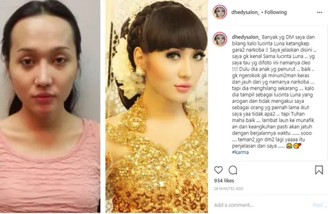 Reaksi Mantan Bos Lucinta