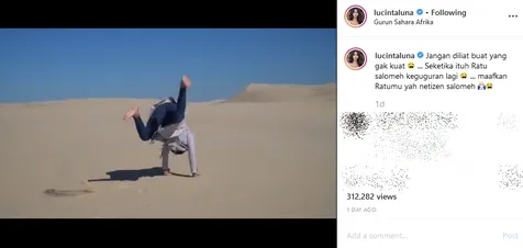 Lucinta Minta Maaf