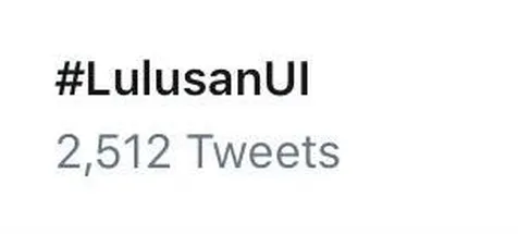 Tagar #lulusanUI